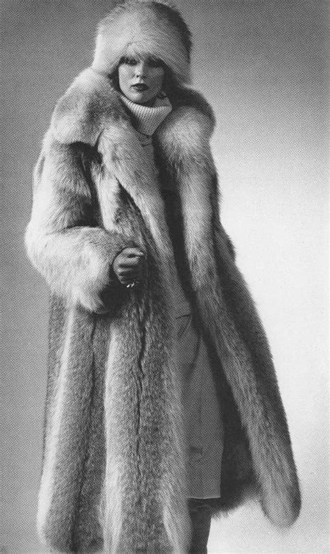 Retro Fur Coat Ad Vintage Fur Fur Fur Coat