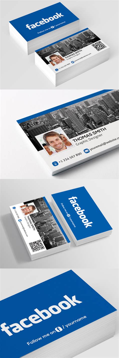 Facebook Business Card Free On Behance