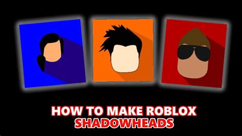 How To Make A Roblox Shadow Head Youtube