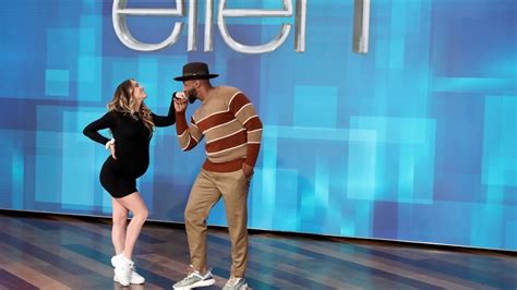Twitch And Pregnant Wife Allison Holker Dance On The Ellen Show