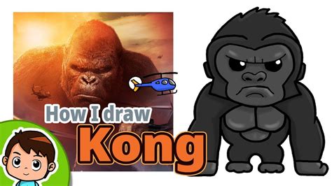 How I Draw KONG YouTube