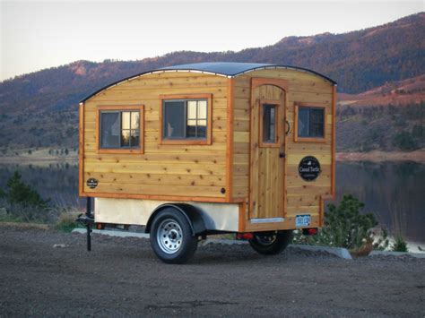 Bespoke Terrapin Camper Handcrafted From Wood Boasts A Domed Roof And