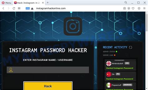 How To Remove Instagram Password Hacker Pop Up Scam Virus Removal Guide