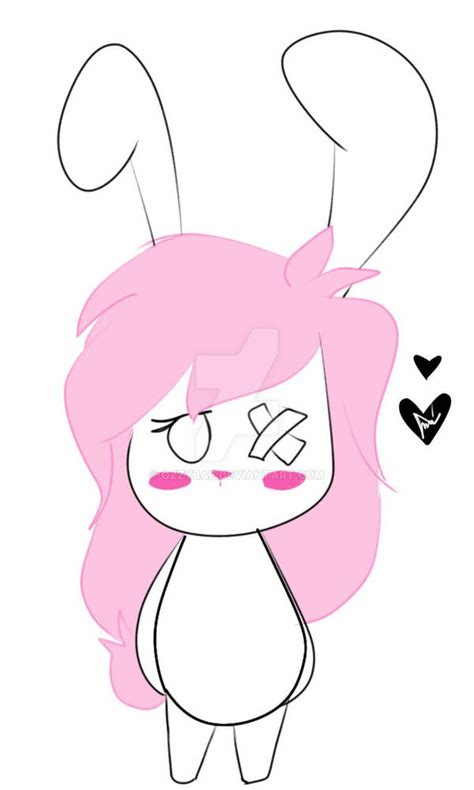 Emo Bunny By Ozzybae On Deviantart