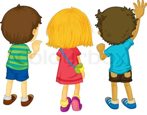 3 Kids Stock Vector Colourbox