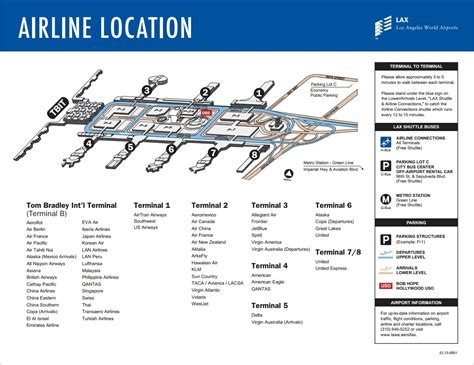 Lax Employees Guide Find Your Terminal