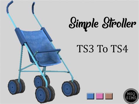 Sims 4 Toddler Stroller Cc