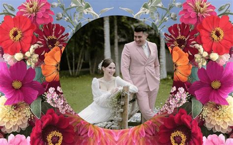 Look At All The Pretty Pink Details At Luis And Jessy S Dreamy Garden Wedding Metro Style