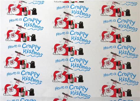 2 Sheets Adult Humour Christmas T Wrap Rude Funny Novelty Wrapping Paper New Ebay