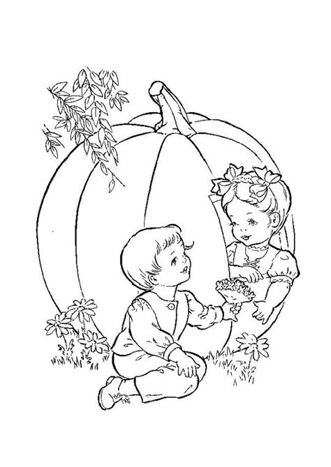 Print out a few copies of this coloring sheet for autumn sunday school lessons. Giant Pumpkin From Farm Coloring Page : Coloring Sky