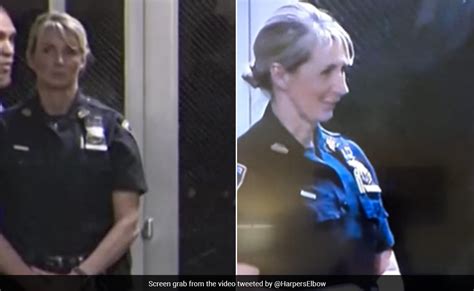 During Trumps Court Appearance Internets Focus Was On This Policewoman