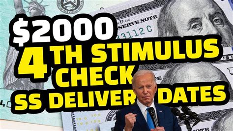 2000 4th Stimulus Check For Social Security Ssdi Ssi Seniors Low Income Eligibility