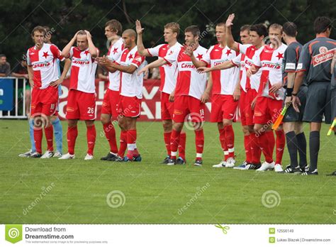 Slavia praha live score (and video online live stream*), team roster with season schedule and results. Slavia Prague Team Editorial Stock Image - Image: 12556149