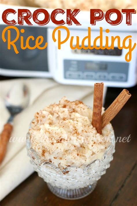 Crock Pot Rice Pudding The Country Cook