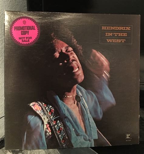 Jimi Hendrix Hendrix In The West 1972 Vinyl Discogs