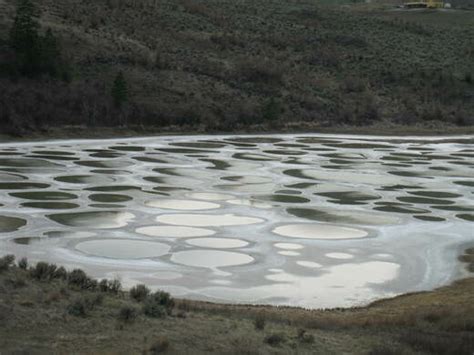 The Spotted Lake Kliluk Osoyoos Canada Atlas Obscura