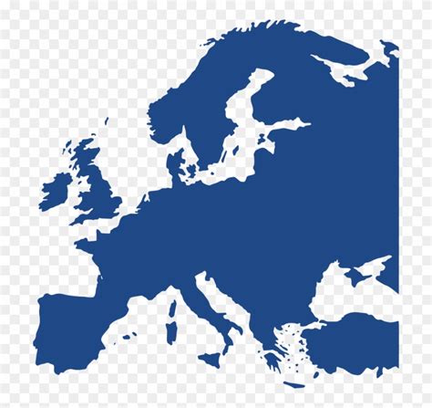 Mapa Europa Silueta Mapa Silueta Europa Vector De Stock C Noche0 Images