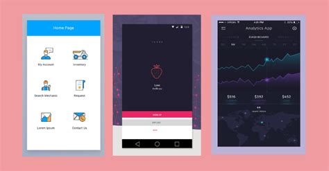 √ 17 Contoh Desain Aplikasi Android Modern Dan Keren Badoy Studio