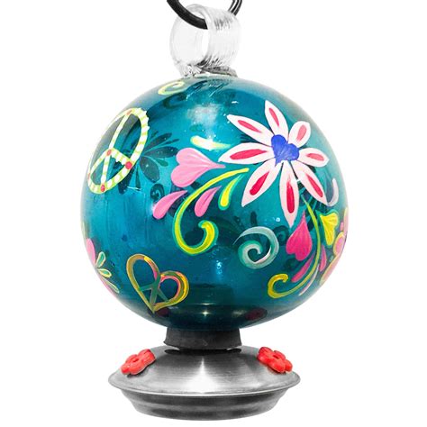 The best hummingbird feeders are ones that are easy for the birds to find and easy for you to clean, while also looking great in your backyard. Flower Power Dew Drop Glass Hummingbird Feeder - Yard Envy