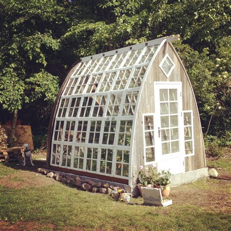 Pretty Greenhouse Made By Recycled Materials Greenhouse Pretty Yard