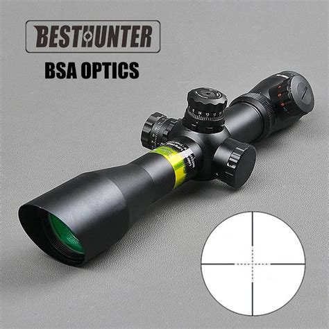 Buy Bsa Optics 4 12x40 Aoe Optics Rifle Scope Sight