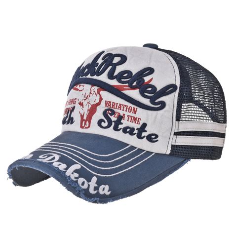 Withmoons Vintage Baseball Cap Meshed Distressed Trucker Hat Kr1252 Ebay