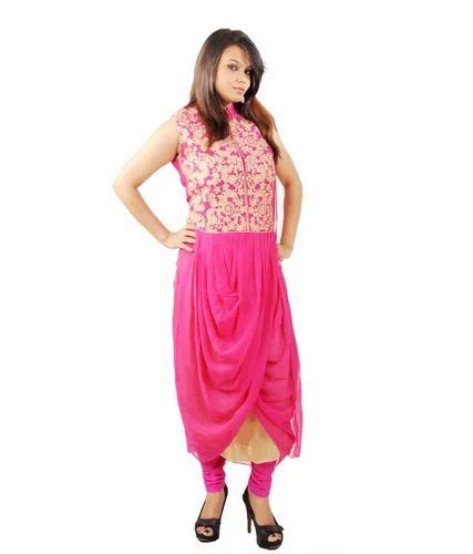 Georgette Dress Lungi Style जोर्जेट ड्रेस Sangini New Delhi Id