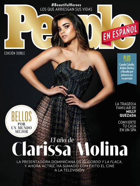 Clarissa Molina In People Magazine Spain June 2020 Issue - Clarissa ...