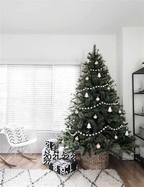 Minimal Scandinavian Christmas Tree Homey Oh My