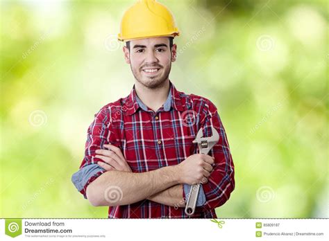 Builder Construction Industry People Stock Image Image Of Attractive