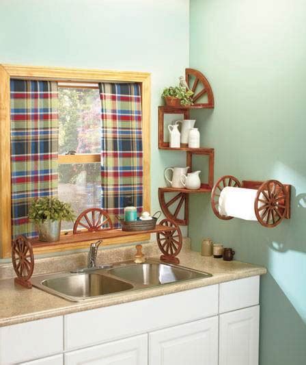 To install kitchen shelf paper. Country Western Wagon Wheel Kitchen Paper Towel Holder ...