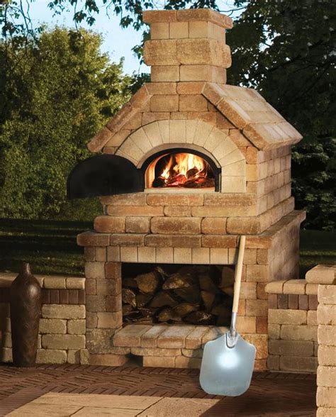 Chicago Brick Oven Built In Wood Fired Outdoor Pizza Oven Homemade