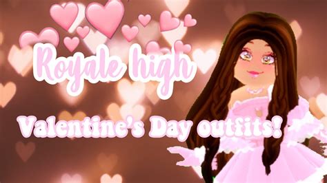 Royale High Valentines Day Outfit Ideas💕💕💕 Roblox Royale High Youtube