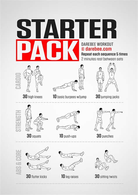 Starter Pack Workout Starter Workout Darbee Workout Workout