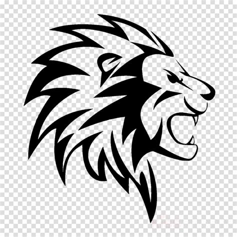 Lion Svg Lion Face Svg Lion Silhouette Zentangle Lion Lion Head By My