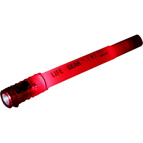 Life Gear 4 In 1 Led Glow Stick Flashlight