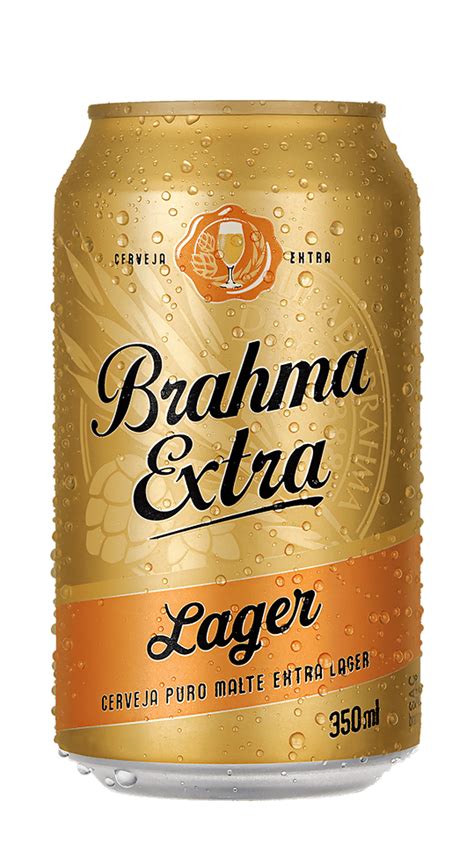 Cerveja Brahma Extra Lager Puro Malte 350ml Lata