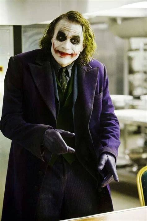 Heath Ledgers Joker The Dark Knight 2008 Joker Dark Knight
