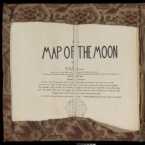 Title Page Map Of The Moon Royal Museums Greenwich