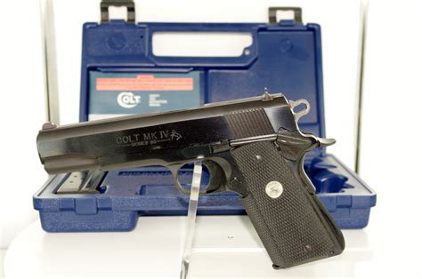 Colt Government Model Series 80 Mark Iv Lnib With Manual And Ex Mag 38