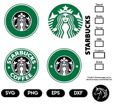 Starbucks Logo Svg Starbucks Coffee Starbucks Option Etsy