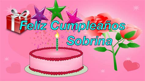 Feliz Cumpleaños Sobrina Youtube