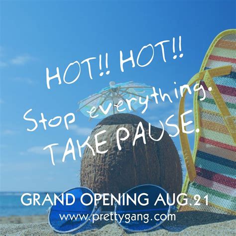 Prettygang On Instagram “take Pause ” Grand Opening Neon Signs Paused