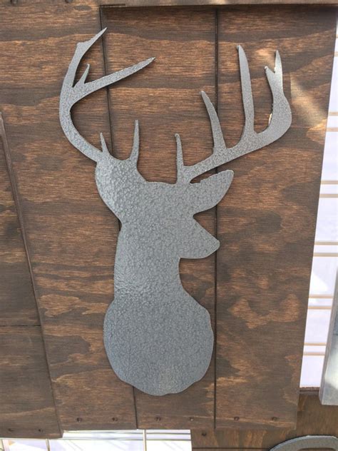 Metal Deer Cutout Etsy