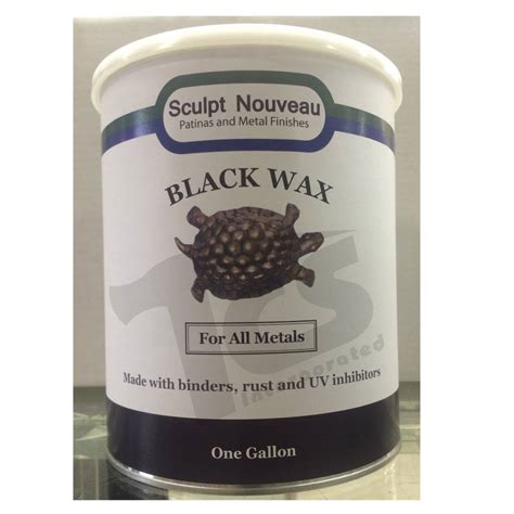 Metal Wax Black Gallon The Compleat Sculptor The Compleat Sculptor