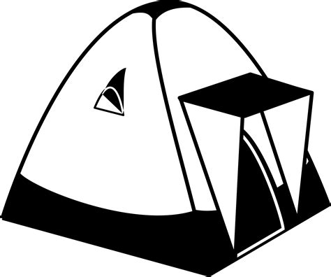 Free Tent Clipart Black And White Download Free Tent Clipart Black And