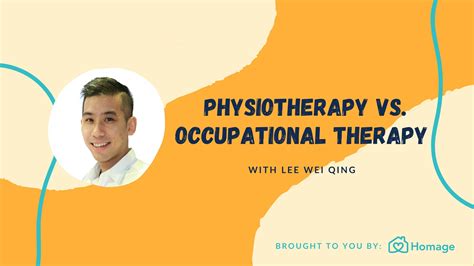 The occupational therapy program's accrediting body is the accreditation council for occupational therapy education (acote) of the american occupational therapy association, inc. Physiotherapy vs. Occupational Therapy with Lee Wei Qing ...