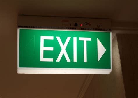 Exit Sign Free Photo Download Freeimages
