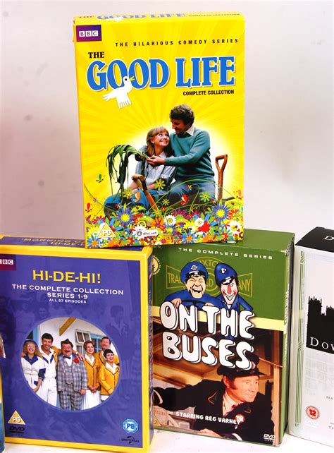 A Collection Of Assorted British Tv British Comedy Dvd Box Sets To