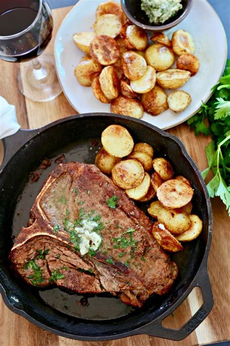 Add 1/2 teaspoon butter to pan, then immediately top with one steak. This Pan Fried Steak is so good that you may never make them on the grill again. Seared in a ...